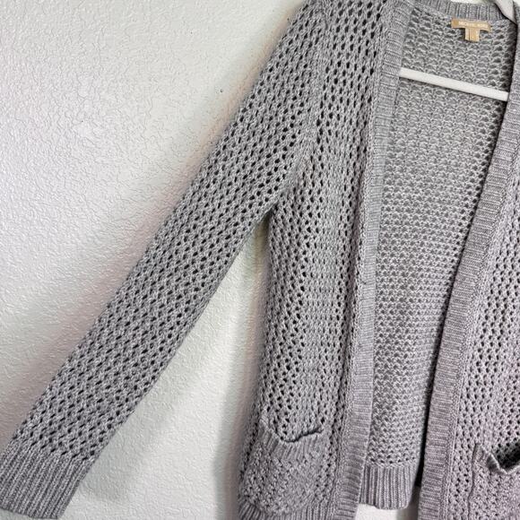 Michael Kors Cardigan Womens Large Cashmere Blend Knit Open Front Sweater - Picture 8 of 12